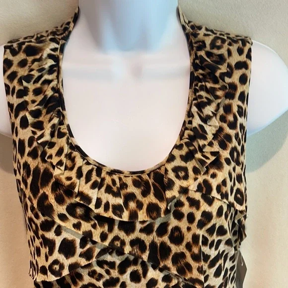 Madison Cheetah Print Dress - Picture 2 of 11